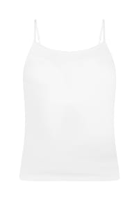 MANGUUN - Top Beta, Spaghetti-Träger, für Damen - 0  BLACK
