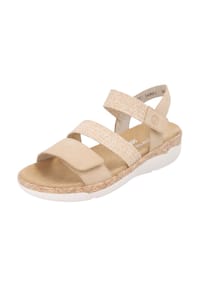 remonte® - Sandalen, Kunstleder, für Damen - 0 TAN/STROH / 20