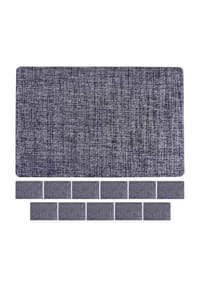 Ritzenhoff & Breker Tischsets Linen 44 x 29 cm 12er Set - LINEN - blau
