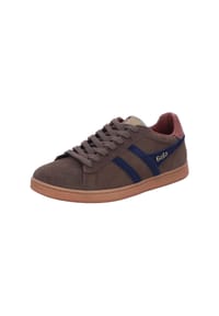 Gola® - Schnürschuhe Equipe II Suede - Dark Taupe/Navy/Rust