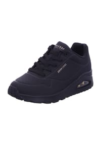 SKECHERS® - Uno Sneaker "Stand on Air", dämpfend, Weite G, für Damen - BBK BLACK DURABUC