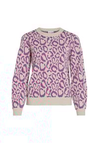 VILA - Pullover - cattleya orchid