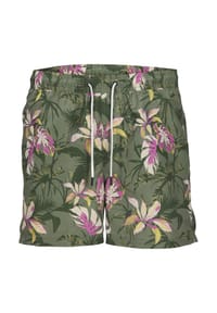 JACK & JONES - Badehose FIJI AOP Schwimm-Shorts - mehrfarbig