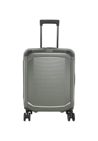 travelite MILLENIUM - 4-Doppelrollen-Trolley, Hartschale, Handgepäck - 056 HELGRAU
