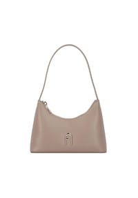 FURLA Diamante - Diamante Schultertasche Leder 24 cm - greige