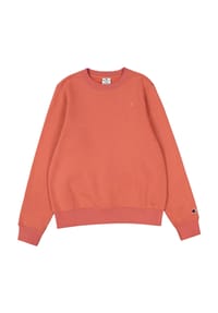 Champion sweatshirt mit logo-stickerei sale