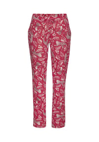 vivance - Schlafanzug-Hose Fashionable Nights, Tunnelzug, für Damen - 26574 RED AOP