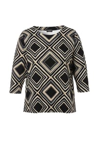 VIA APPIA -DUE- - Sweatshirt Große Größen - indigo multicolor