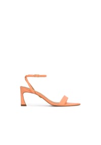 Kazar - Sandalen aus Leder mit spitzen Zehen - Orange