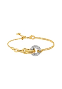 MICHAEL KORS PREMIUM - Michael Kors Armband für Damen mit Pavé und Torus, MKJ8530931 - Gold