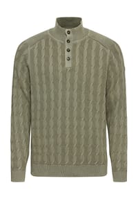 GLOBETROTTER - Pullover, Baumwolle, für Herren - 2 KHAKI