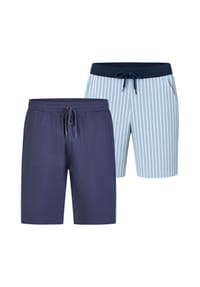 Phil & Co. Berlin - Pyjamashorts Cozy Classics - kariert-marine