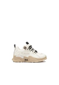 ONE ELEMENT - Beigefarbene Turnschuhe aus kombinierten Materialien - Beige