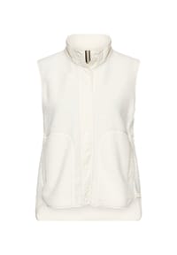 camel active - Teddyweste mit Stehkragen - Hellblau