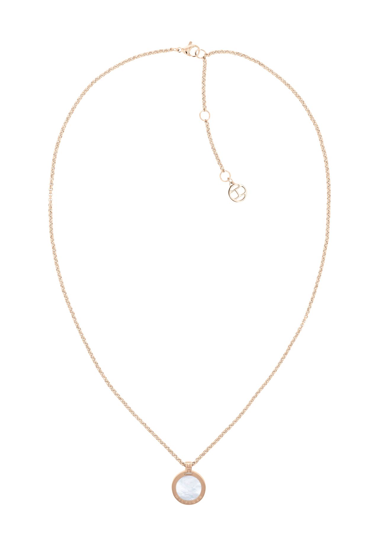 TOMMY HILFIGER Damen Kette mit Anhänger  