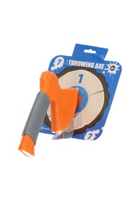 COFI - JollyPlay Spielaxt – Wurfspiel aus Schaumstoff für Indoor & Outdoor - Mehrfarbig 45x45x15 cm