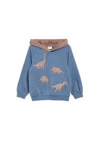 s.Oliver - Sweatshirt, Rippbündchen, für Kinder - 5540 BLUE