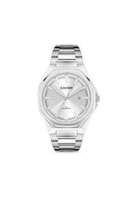 s.Oliver - Armbanduhr The Square Watch - silber