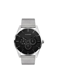 s.Oliver - Uhr - Modern & Zeitlos - silber