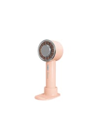 COFI - Qware Tragbarer Mini-Ventilator mit Kältemodus tragbarer Ventilator - Pink 15 cm
