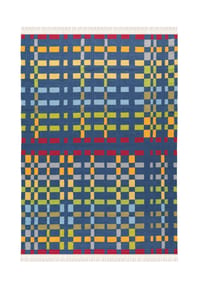 Arte Espina - Wohnzimmer Teppich – Kurzflorteppich Craft 8004 170 x 240 cm in multi - multi