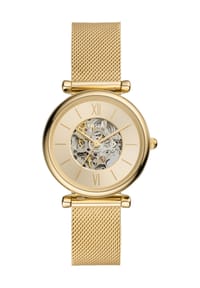 FOSSIL - CARLIE Damen Automatikuhr "ME3250" - GOLD