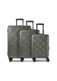 roberto cavalli Florence - Florence 4 Rollen Kofferset 3-teilig mit Dehnfalte - black