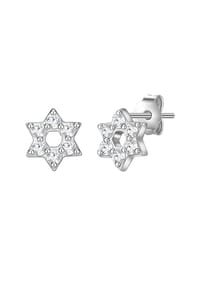 GLANZSTÜCKE MÜNCHEN - Damen Ohrringe aus 925/- Sterling Silber in Silber mit Zirkonia - silber