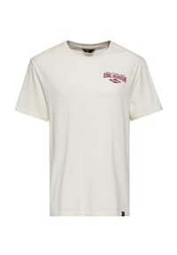KING KEROSIN - Print-Shirt mit Hot Rod Artwork Hot Rod Service & Repairs - offwhite