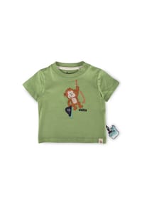 sigikid® - T-Shirt Happy Holiday ,  für Babys - grün