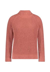 CARTOON - Strickpullover mit Stehkragen - Orange