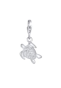 Nenalina - Charm Anhänger Schildkröte Tier 925 Silber - Silber