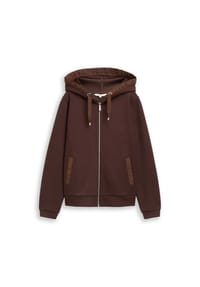 TOM TAILOR - Sweatjacke, Eingrifftaschen, für Damen - 13234 JAVA D.BROWN