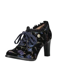 LAURA VITA® - Veloursleder Stiefelette - Indigo