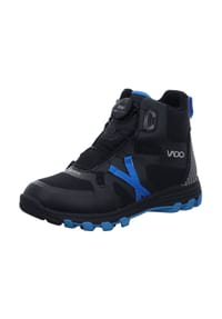 VADO - Lederimitat/Mesh Wanderschuhe - Schwarz