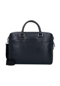 LEONHARD HEYDEN BERLIN - Aktentasche, Leder, Laptopfach, uni - 1 SCHWARZ