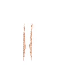 amor - Ohrhänger für Damen, 925 Sterling Silber - Roségold