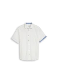 TOM TAILOR - Freizeithemd, Regular Fit, Kurzarm, Kent, für Herren - 10668 SKY BLUE