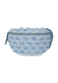 Seasons of April - Gürteltasche DENISE CROSSBODY DENIM SIZE L Jeans Umhängetasche mit Ledergurt - Denim 1