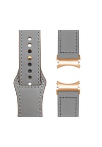 WRISTR - Armband mit praktischem und zeitlosem Pin-Verschluss - Grau