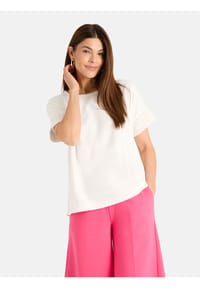 LIEBLINGSSTÜCK - Damen T-Shirt aus Baumwolle CarinaL - 100-white