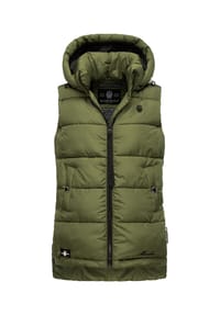 MARIKOO® - Steppweste Zarinaa - Anthracite