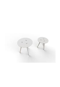 Tojo™ - Tisch rund 450 weiß - weiß