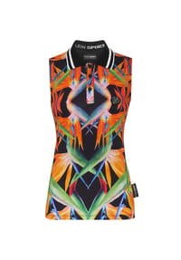 PLEIN SPORT - Poloshirt - black/multicolored