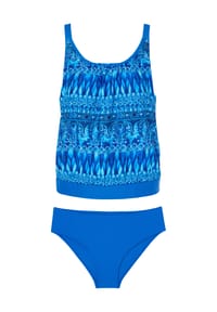 DESIRéE - Tankini, verstellbare Träger, elastischer Bund, für Damen - AOP BIOSPHERE