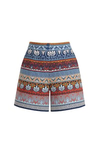 IVKO - Hose mit mediterranem Muster - MARINE