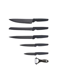 MICHELINO - 6tlg. Messer-Set - Schwarz OneSize