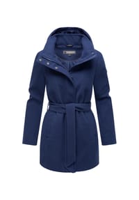 MARIKOO® - Kurzmantel Katalinaa 16 - Anthracite