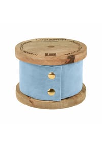 LOBERON - Samtband Phaedra blau - blau