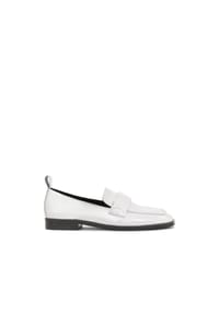 Kazar - Silberne Slipper mit quadratischen Zehen - Silber
